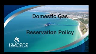 Domestic Gas and the Domestic Gas reservation Policy [upl. by Drofyar]