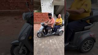 Three Wheeler Electric Scooter is Perfect for Everyone threewheeler handicapped seniorcitizens [upl. by Aillicsirp284]