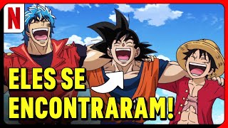 GOKU E LUFFY LUTANDO JUNTOS  Dublado  Netflix Brasil [upl. by Azral777]