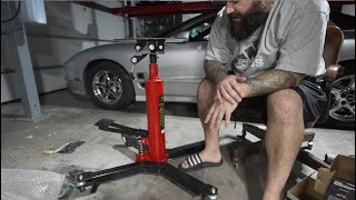 Vevor 1322 Pound Transmission Jack  Review [upl. by Attah459]