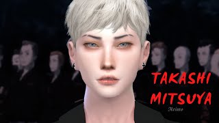 LOS SIMS 4 CREANDO A SIM TAKASHI MITSUYA tokyo revengers DOWNLOAD [upl. by Pantheas]