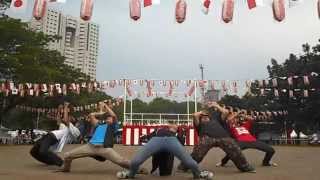 Gigantic OTN Dance Cover at JakJapan Matsuri 2014 Ambidai [upl. by Aikym]