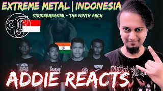 Strikebreaker  The Ninth Arch REACTION  Extreme Metal from Indonesia  Addie Reacts [upl. by Klapp416]