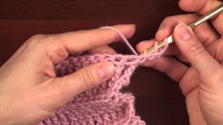 Crochet Stitch Variations Back Post Treble Crochet [upl. by Silma]