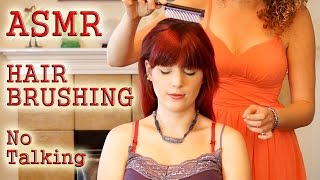 ♥ Wow ASMR Hair Brushing Bliss Head Massage w Hair Play No Talking 3d Binaural Relaxation ♥ [upl. by Ajtak512]