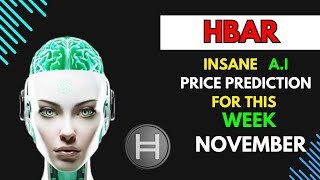 Insane HEDERA HBAR Price Prediction for THIS WEEK by AI [upl. by Countess]