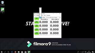 Cara Mengukur Kecepatan HDD atau SSD  Crystal Disk Mark [upl. by Esylla582]