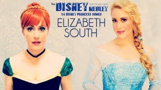 14 Disney Princess Medley Frozen For the First Time Let It Go amp more  Elizabeth South [upl. by Nivel]