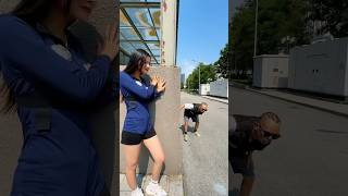 Money Heist vs Police 112 moneyheist parkour police escape shorts hctofficial [upl. by Garrott]