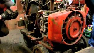 Disassembling the Lincoln Welder Generator Part 1 [upl. by Anemij518]