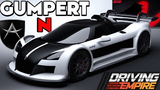 Apollo Gumpert N CONFIRMED Coming To Driving Empire Second Brand Confirmed [upl. by Dukie190]