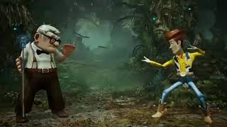 Mr Fredrickson vs Woody in Mortal Kombat [upl. by Yrnehnhoj]