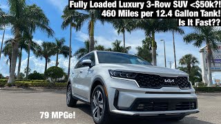 2022 Kia Sorento PHEV SXPrestige TEST DRIVEFULL REVIEW [upl. by Asilam]