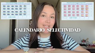 ¿CÓMO ORGANIZAR SELECTIVIDAD CALENDARIO DE ESTUDIO GRATIS para todas las comunidades [upl. by Vaientina984]