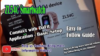 Smart Watch Connect to Android  The Basic Way 2022 [upl. by Ijneb870]