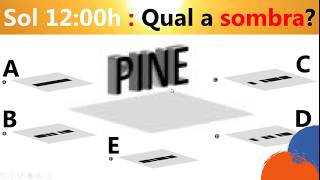 Qual é a SOMBRA  Geometria Espacial  Projeção ortogonal [upl. by Soisanahta]