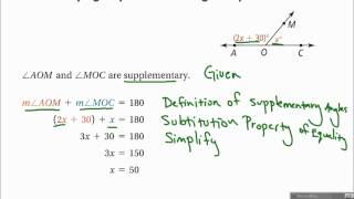 25 Reasoning in Algebra and Geometry [upl. by Einohtna99]