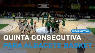 El Albacete Basket consiguió la quinta victoria consecutiva ante Huesca 6561 [upl. by Nomis606]