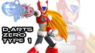 DArts Megaman X ZERO TYPE 1 Figure Review [upl. by Arbrab]