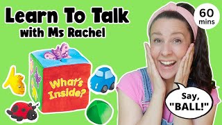 Learn to Talk with Ms Rachel  Videos for Toddlers  Nursery Rhymes amp Kids Songs  Speech Practice [upl. by Alejo262]