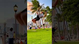 Different ways to backflip 🌴 shorts [upl. by Trinl]