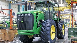 John Deere tractor Production tour Megafactories [upl. by Annaeed]