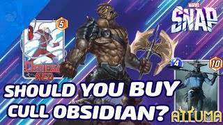 Should you buy Cull Obsidian  Marvel SNAP Breakdown [upl. by Adahs]