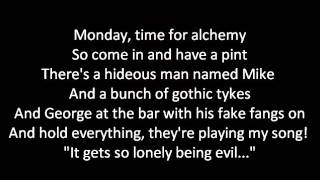 Voltaire  Alchemy Mondays Lyrics [upl. by Idnam57]