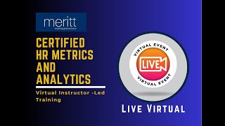 Live Virtual HR Metrics amp Analytics 16 Nov  1 Dec 2024 [upl. by Willow]