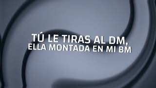 Cosculluela x Mueka  DM Lyric Video [upl. by Husha]