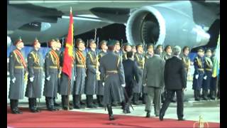 Проводы султана Брунея в Москве  Selamat tinggal kepada Sultan Brunei di Moscow [upl. by Nilok]