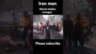 Iron man of Marvel studios 💪  Avengers Infinity war ironman marvel avengers shorts viral [upl. by Ellehcyt]