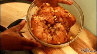 Fried Chicken Recipe Jamaican Cooking  Recipes By Chef Ricardo [upl. by Nauj]