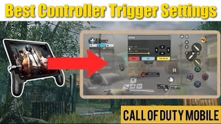 Best Controller Trigger Settings On CODM in 2024 [upl. by Lrigybab]