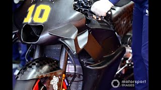 APRILIA ed HONDA si cerca lEFFETTO SUOLO in MotoGP [upl. by Walston]