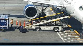 Baggage Handlers  Delta JFK [upl. by Adamec]