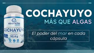 COCHAYUYO ALGAS MARINAS CON FORMULA EXCLUSIVA DE FUCOIDANO  ESENCIA MARINA ECUADOR [upl. by Llewxam]