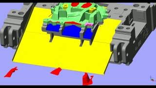 Drop Simulation of Scrap Shedding2 [upl. by Aisiat]