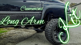 Dodge Ram 25003500 Cummins Long Arm Kit Review [upl. by Padegs]