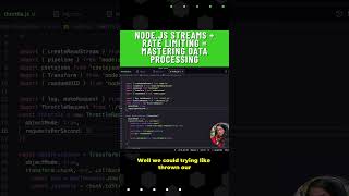 How to Rate Limiting Nodejs Streams 🔥  Nodejs Streams  Erick Wendel [upl. by Jolda]