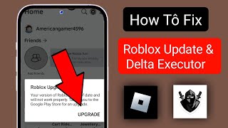 How to Fix Roblox Update Error Delta Problem – Easy Solutions [upl. by Addy]