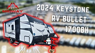 2024 Keystone RV BULLET 1700BH  Midway Auto amp RV [upl. by Rennold]