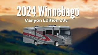 2024 Winnebago Canyon Edition 29v [upl. by Shipley362]