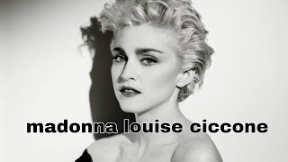 Madonna Louise Ciccone Biography mythicbiographies [upl. by Watkins257]