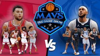 Can the Mavs bounce back vs Bulls  Mavs Pre Game Show  Dallas Mavericks Podcast [upl. by Adnwahsar]