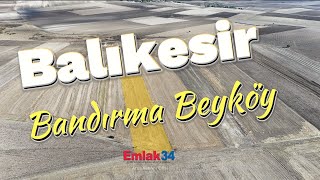 Balıkesir Bandırma Satılık Arsa Arazi Tarla yatırımı Yapmak istermisiniz [upl. by Aneba]