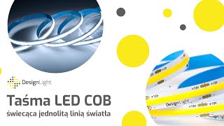 Taśma LED COB  jednolita linia światła bez widocznych diod LED  Design Light [upl. by Solokin]