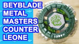 Beyblade Metal Masters Counter Leone BB04 Beyblade Review Unboxing [upl. by Tatiana883]