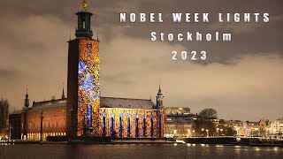 Alfred Nobel Prize WeekLIGHT SHOW 2023 [upl. by Tegan]