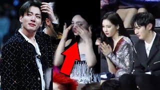 TWICE Wanna One Sunmi Cried After Listening to BTS Speech [upl. by Naujd]